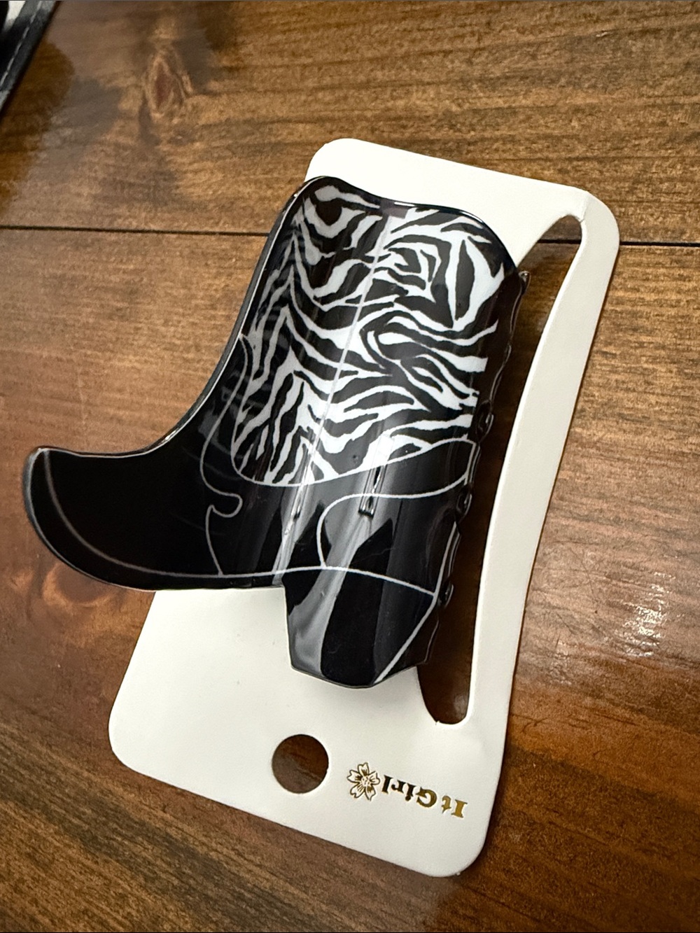 Cowboy 🤠 boot hair clip